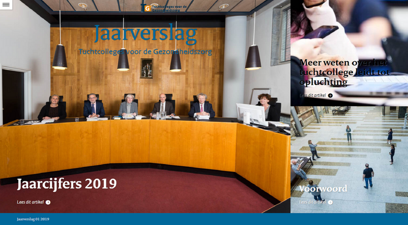 Jaarverslag Tuchtcolleges 2019